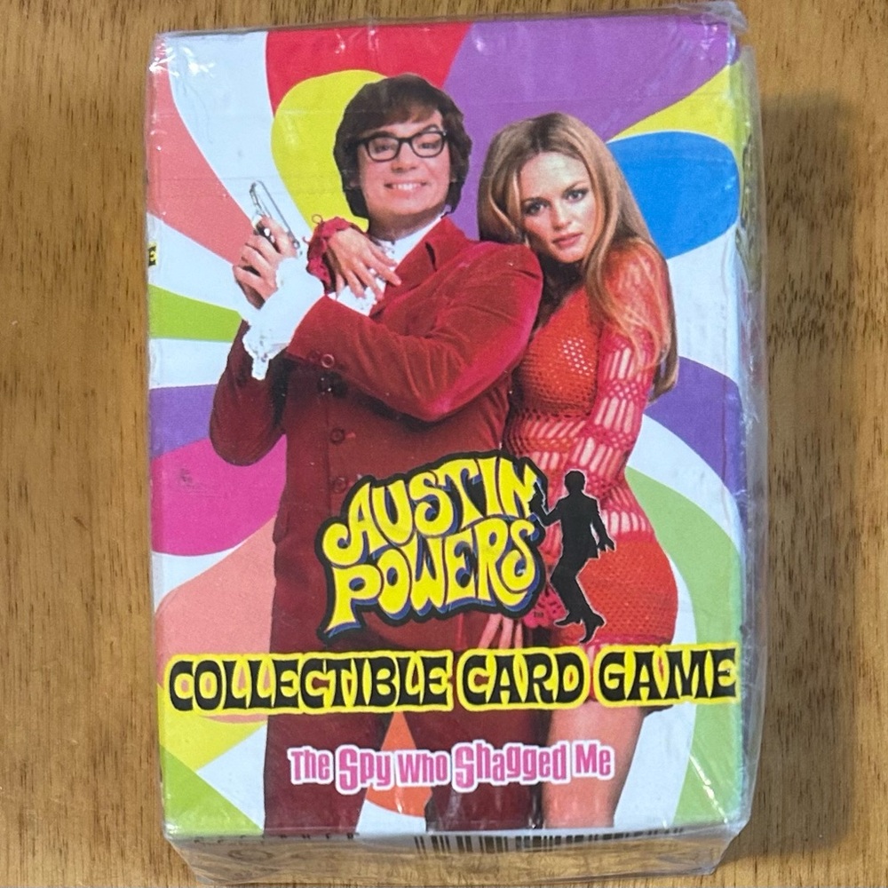 Austin Powers Collectible Card Game - The Spy Who Shagged Me. New in Packaging.